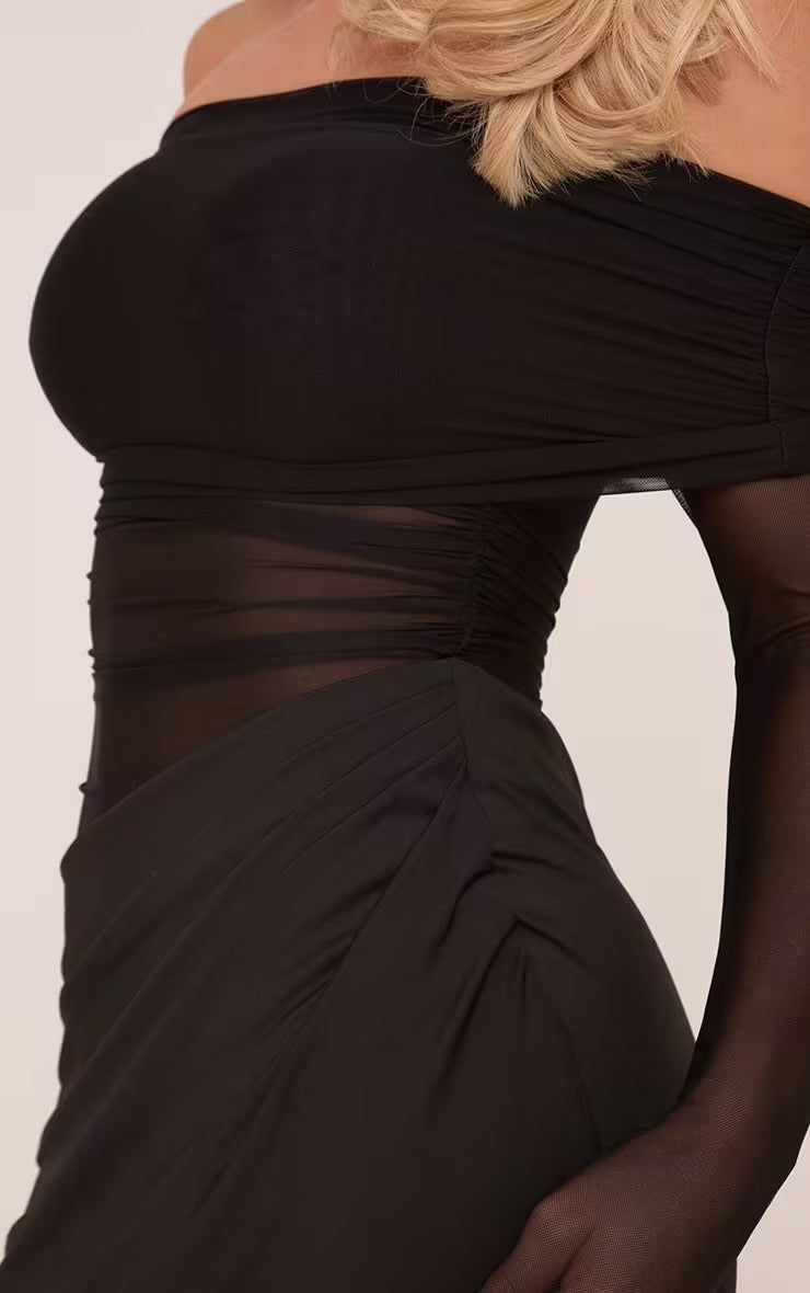 Taylor | High-waisted maxi dress