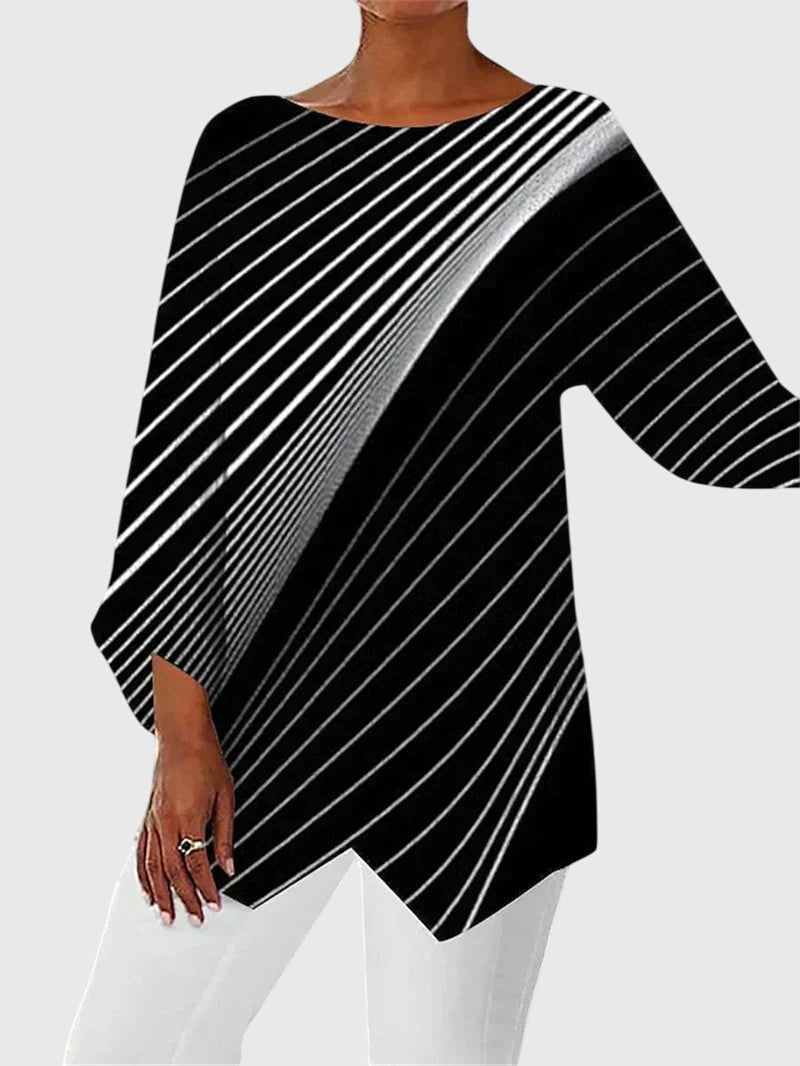 Alayah™ | Elegant Round Neck Top