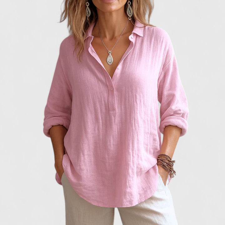Franzine | Comfortable Linen Blouse