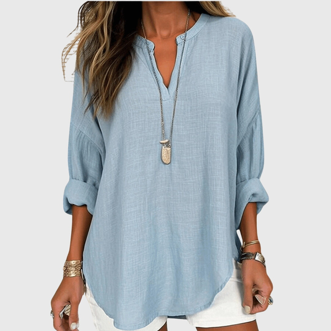 Lenara™ | Fluid and Elegant Beach Shirt
