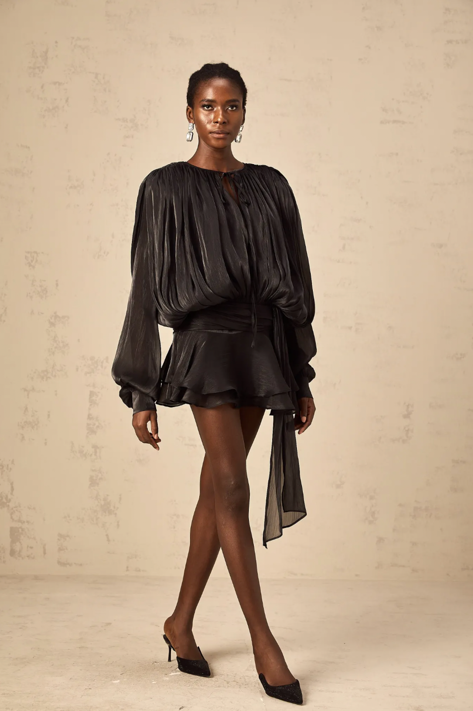 Seraphina | Mini Ruffle Dress