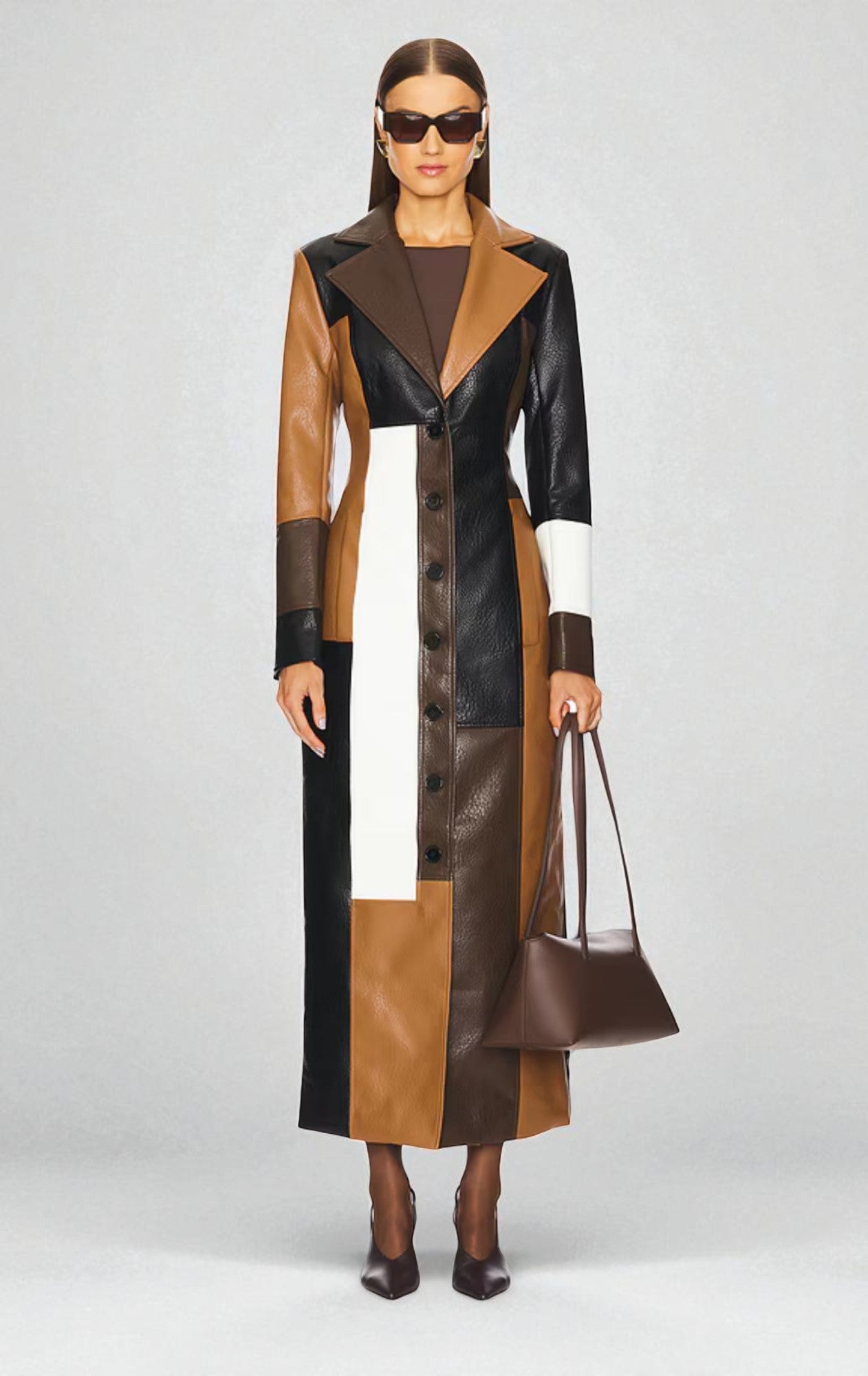 Faylin | Mosaic Trench Coat