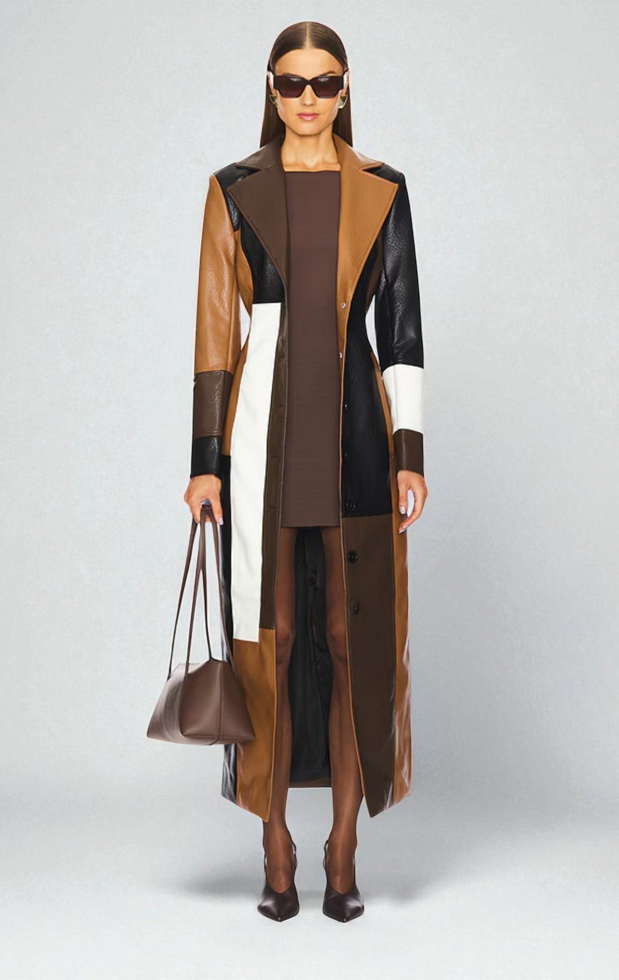 Faylin | Mosaic Trench Coat