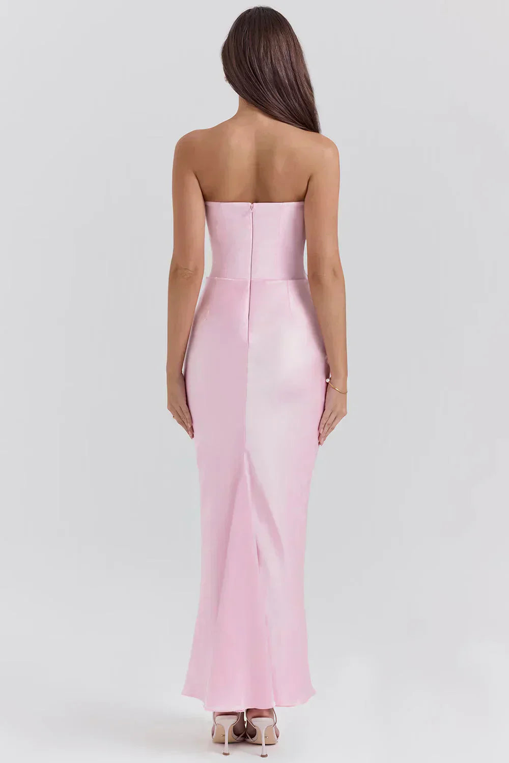 Pamela | Long Strapless Dress