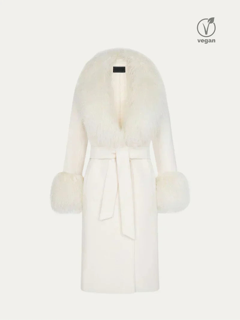 Alize | Fur and Cashmere Coat