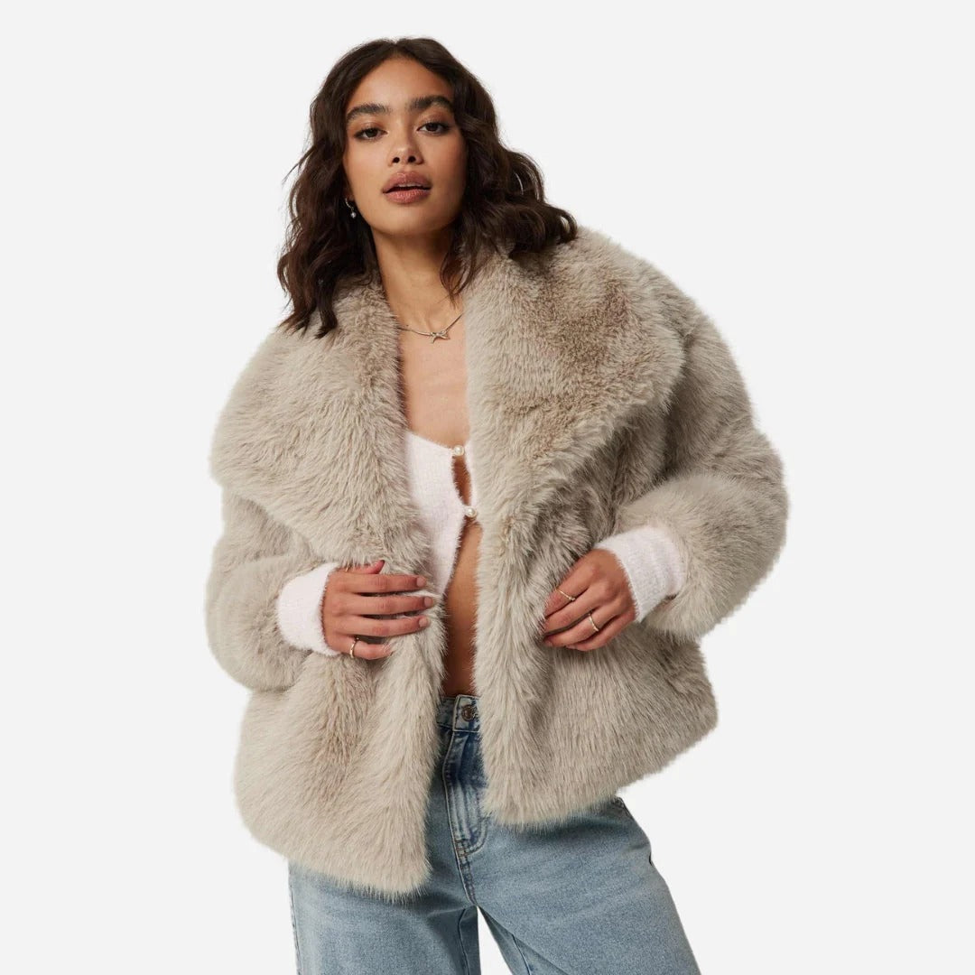 Joanne | Faux Fur Coat
